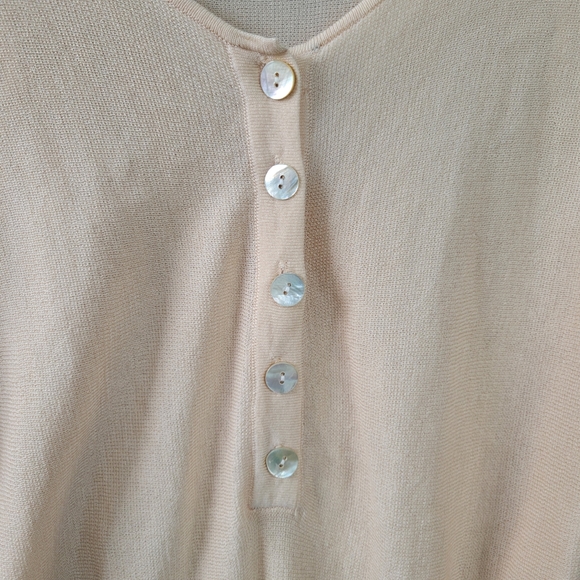 Zara Knit Wide Sleeve Button Front Bodysuit S - Picture 12 of 15